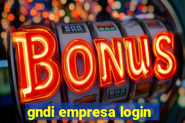 gndi empresa login